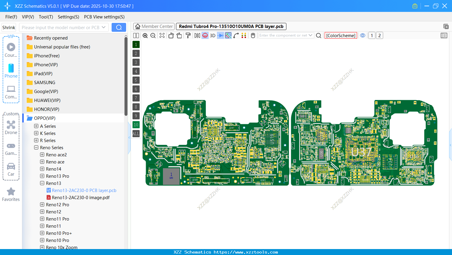 Redmi Tubro4 Pro-13510O10UM0A PCB Layer